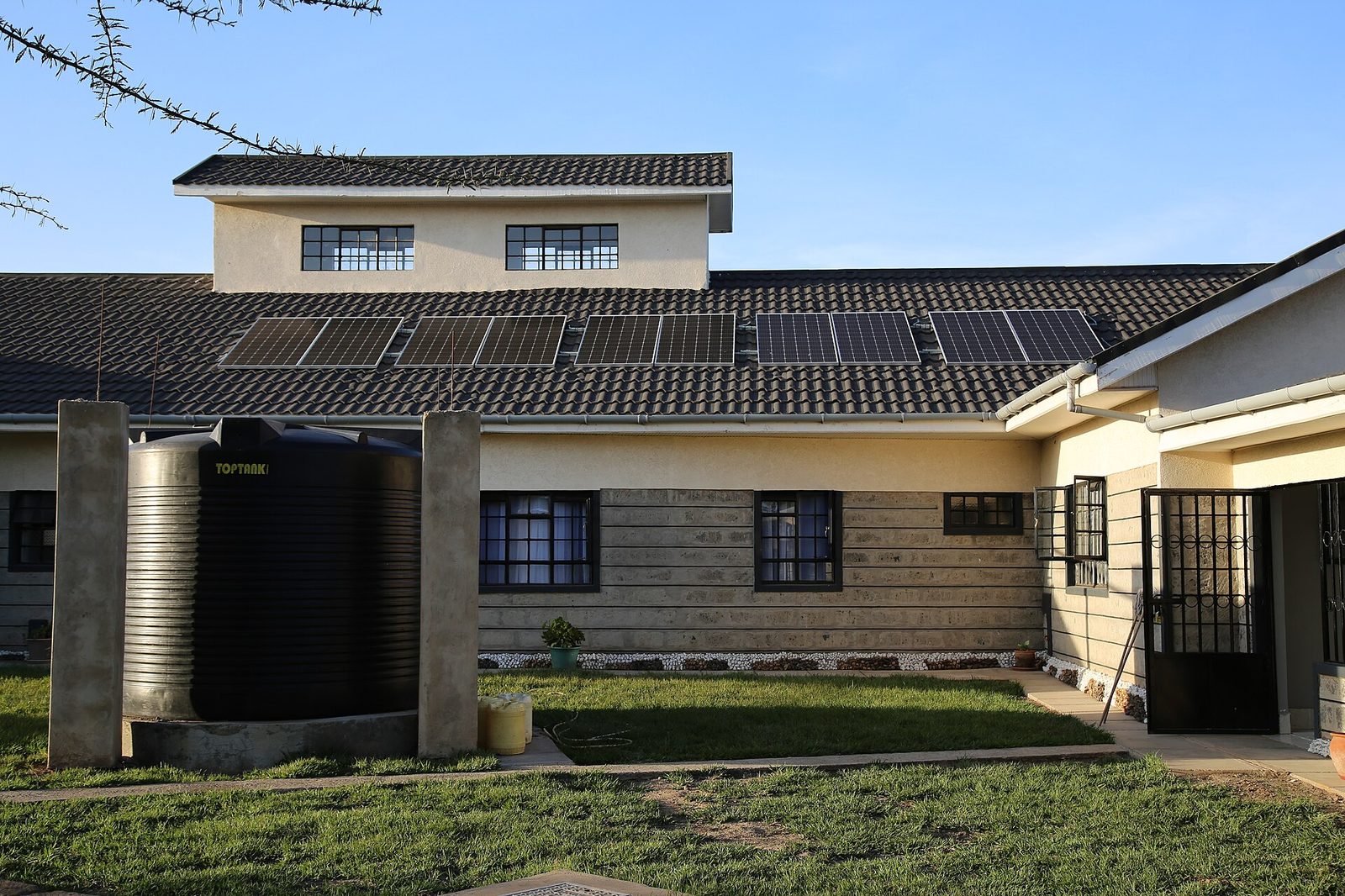 Rooftop solar PV installation in Kenya