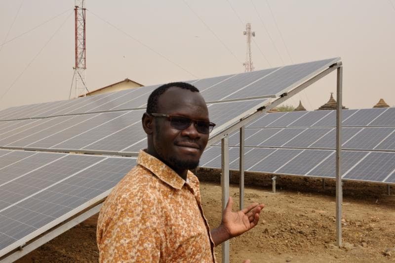 Solar-powered community radio station in South Sudan